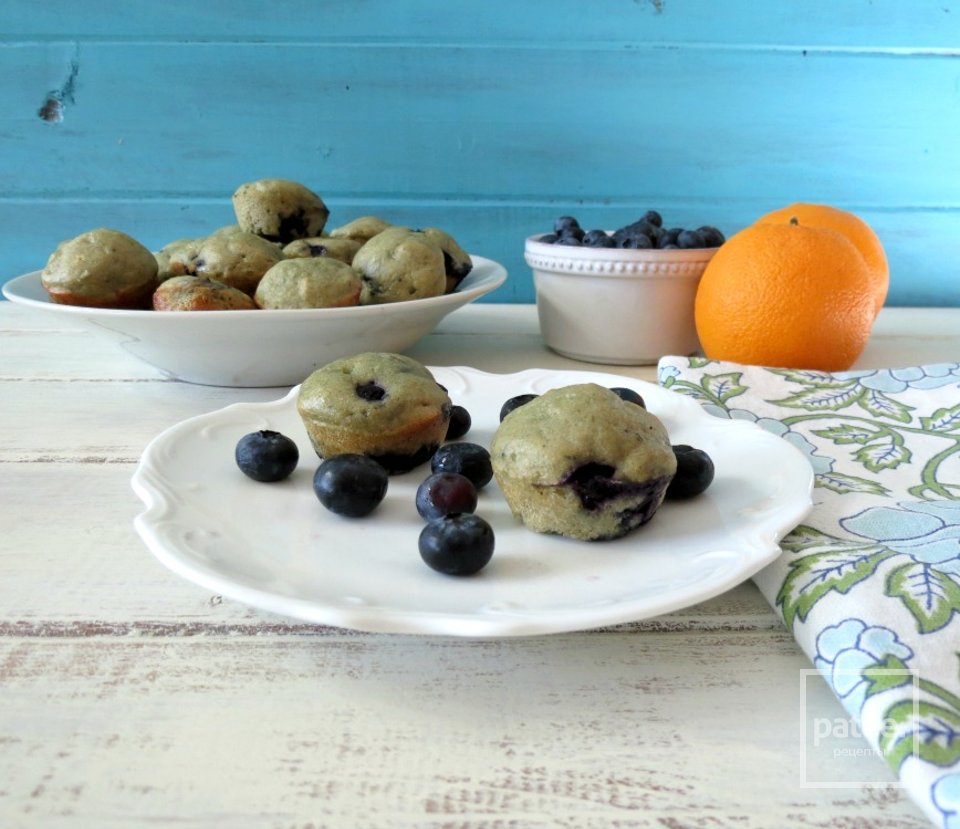 Чернично-апельсиновые кексы - Шаг 6