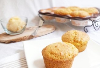 Тыквенные кексы с медовым маслом