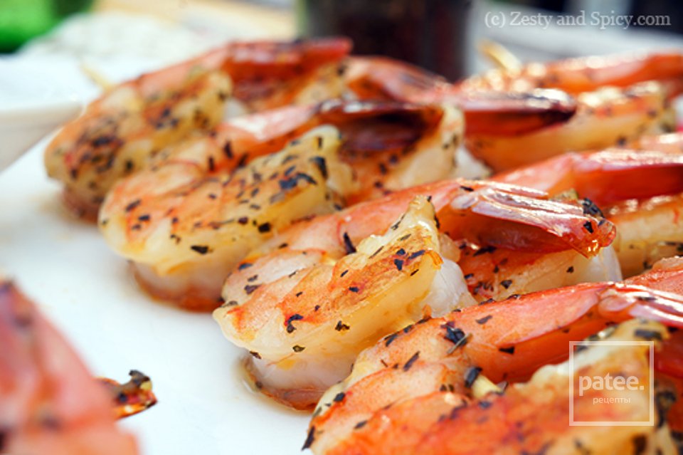 Креветки-гриль - Шаг 1