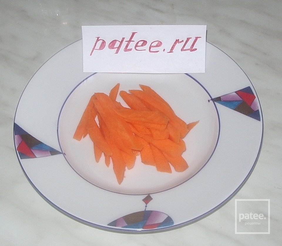 Салат Эмилия из свежих овощей и фруктов - Шаг 1