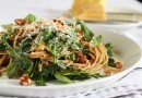 Спагетти с рукколой