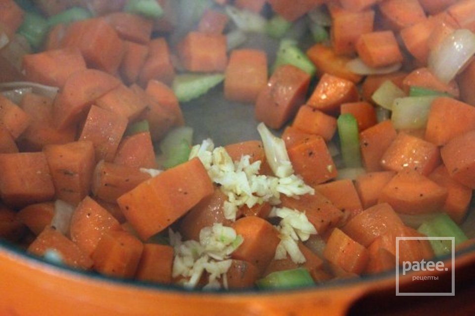 Морковный суп с острым чеддером - Шаг 8