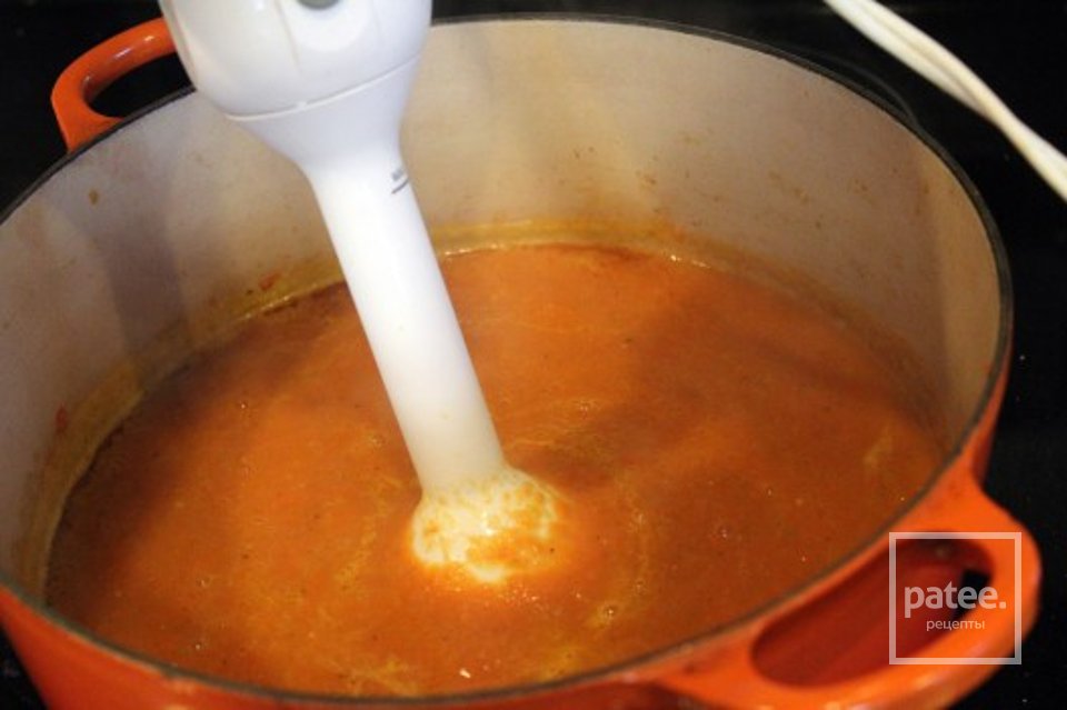 Морковный суп с острым чеддером - Шаг 16