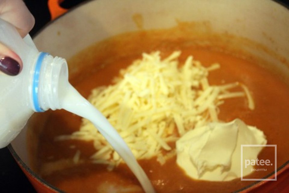 Морковный суп с острым чеддером - Шаг 17