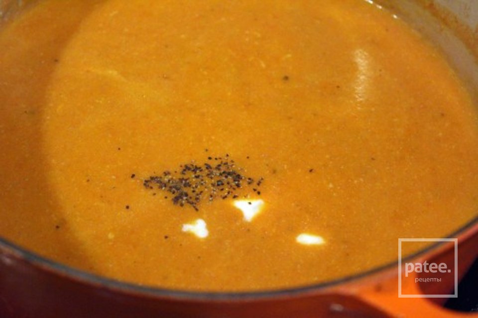Морковный суп с острым чеддером - Шаг 19