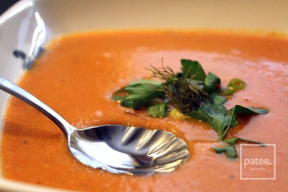 Морковный суп с острым чеддером - Шаг 21