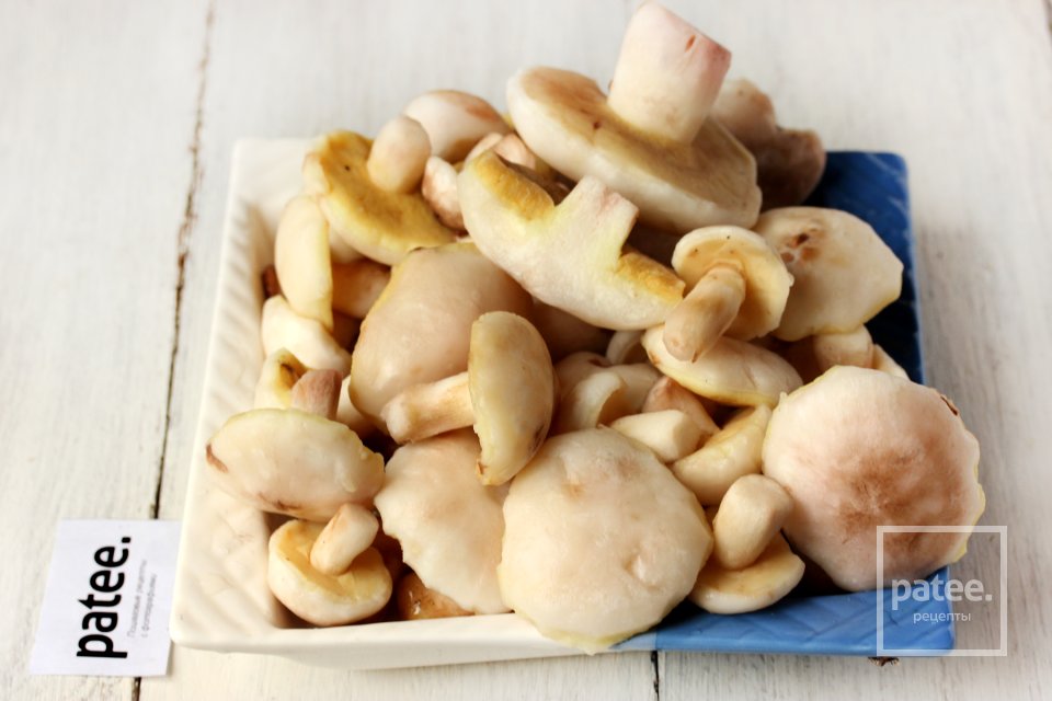 Маслята в сметане - Шаг 2
