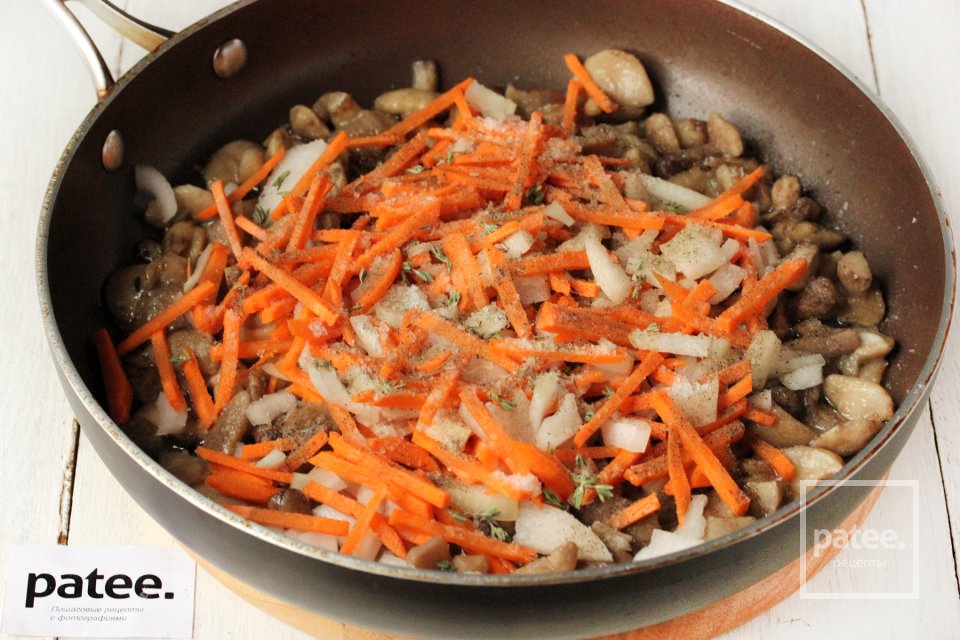 Маслята в сметане - Шаг 7