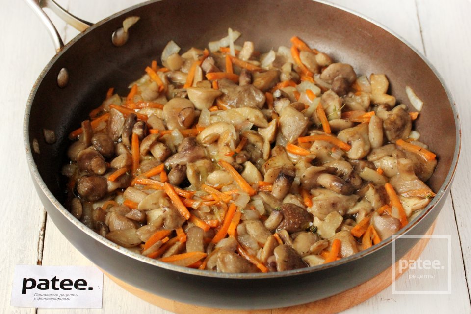 Маслята в сметане - Шаг 8