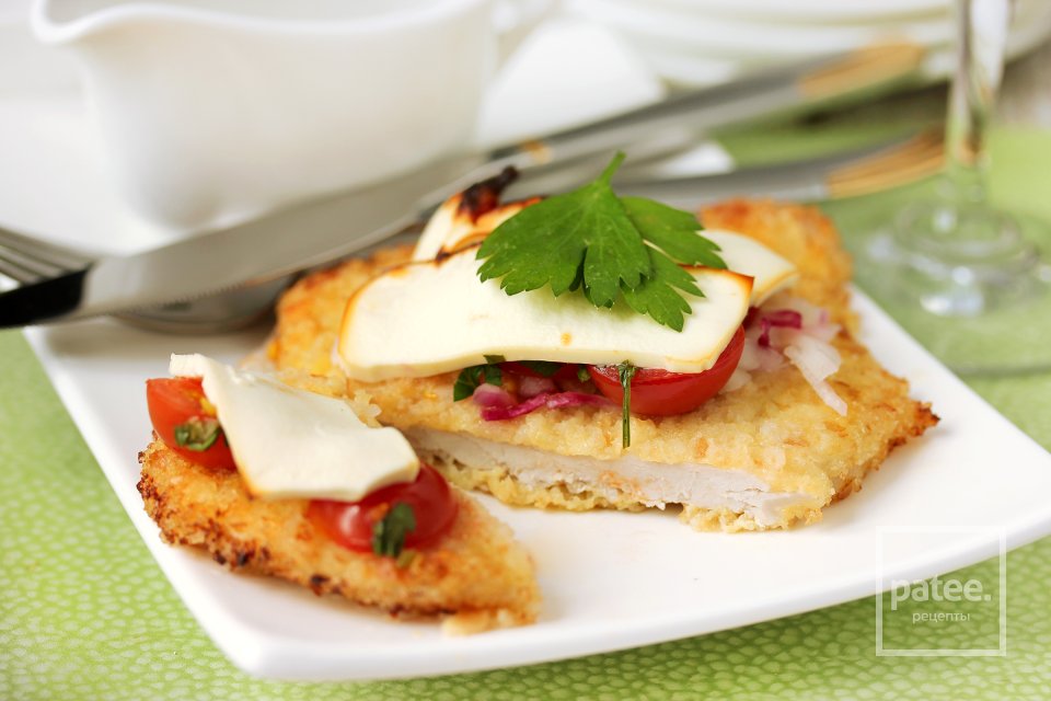 Свиные отбивные с помидорами и брынзой - Шаг 20