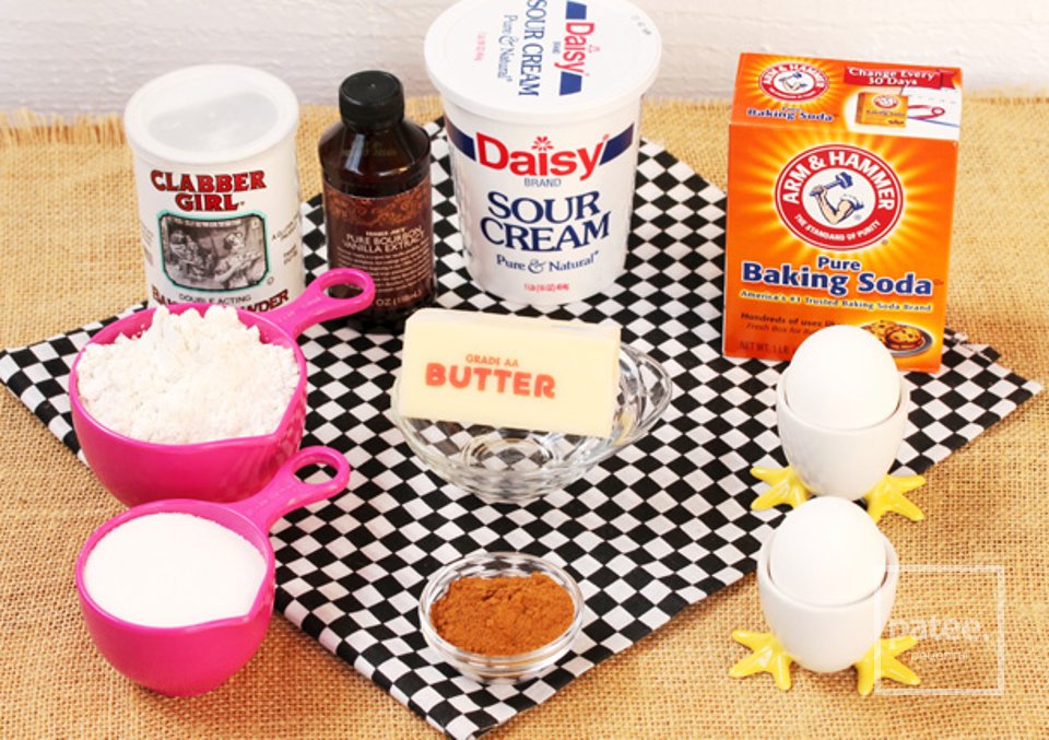 Сметанные кексы - Шаг 1