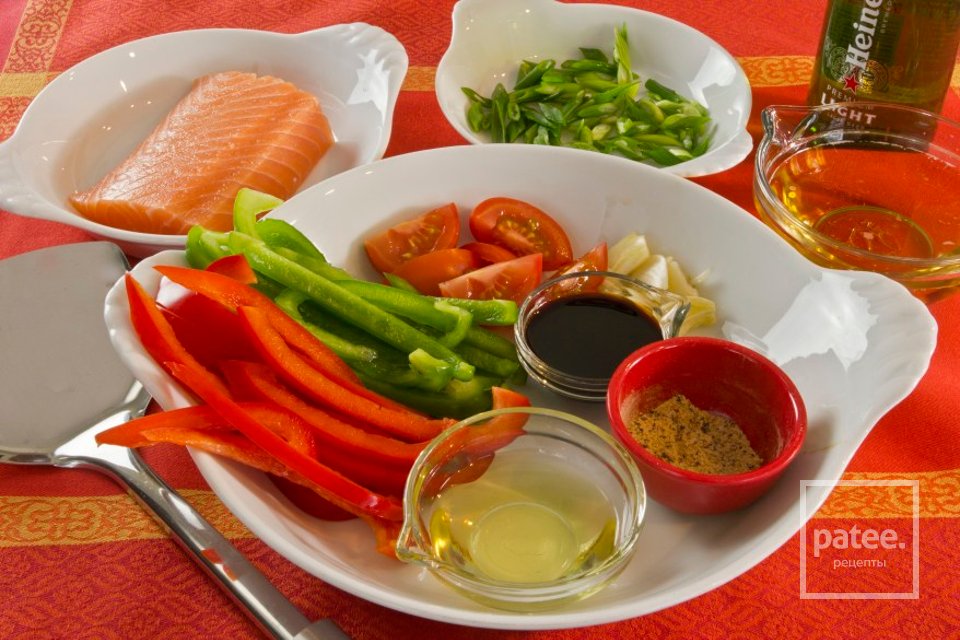 Лосось в пивном соусе - Шаг 2