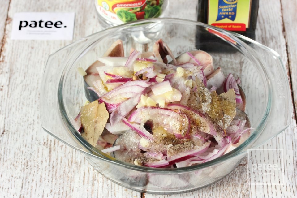 Скумбрия маринованная - Шаг 9