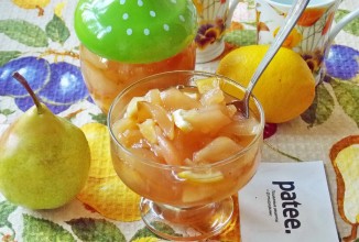 Варенье из груш с лимоном