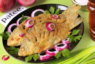 Караси жареные