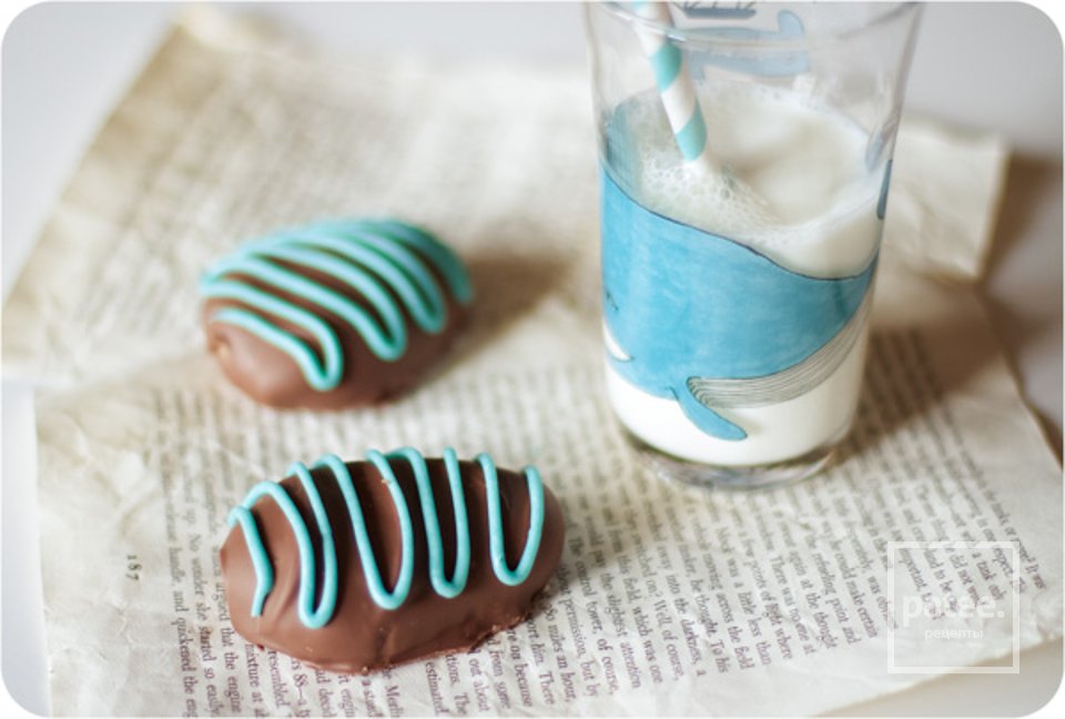 Шоколадно-арахисовые яички - Шаг 7