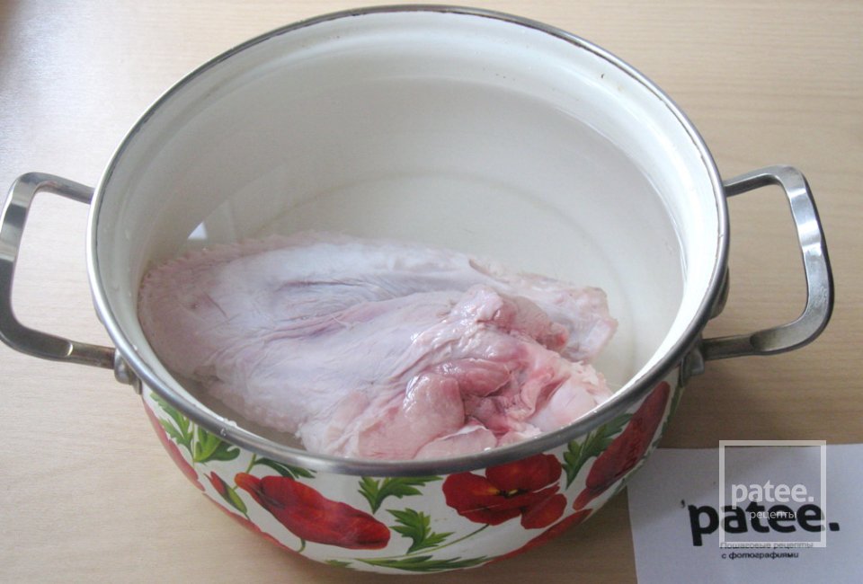 Суп из индейки с кукурузными шариками - Шаг 2