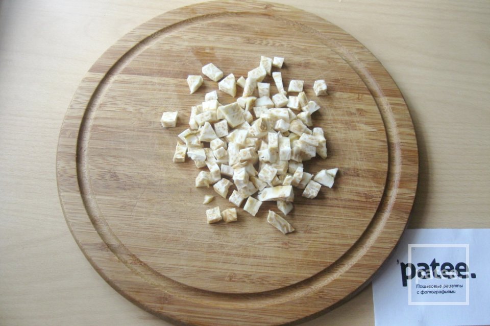 Суп из индейки с кукурузными шариками - Шаг 7