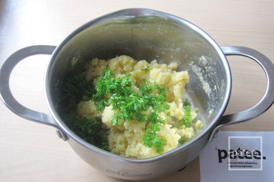 Суп из индейки с кукурузными шариками - Шаг 14