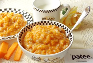 Тыквенная каша с рисом и изюмом