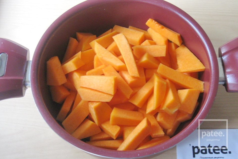 Тыквенная каша с рисом и изюмом - Шаг 3