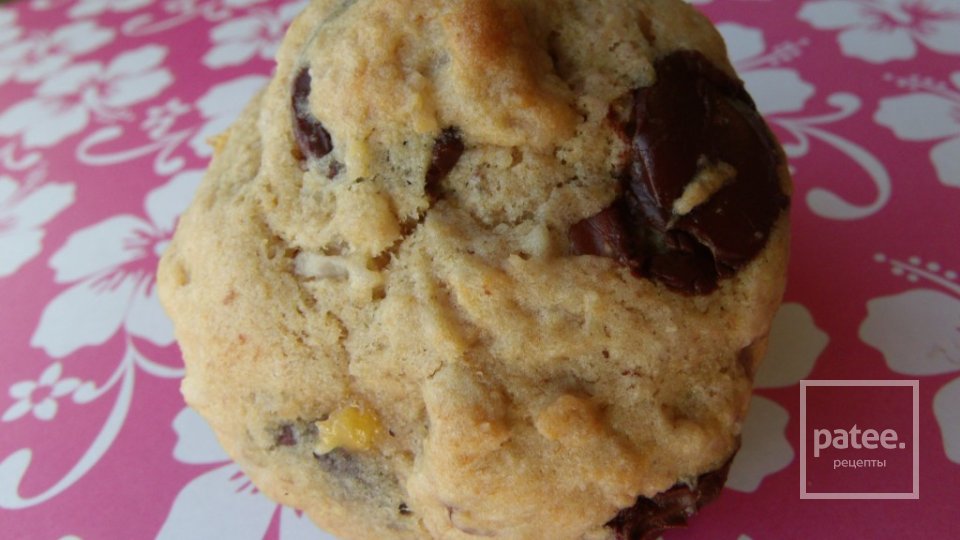 Печенье с орехами и шоколадом - Шаг 11