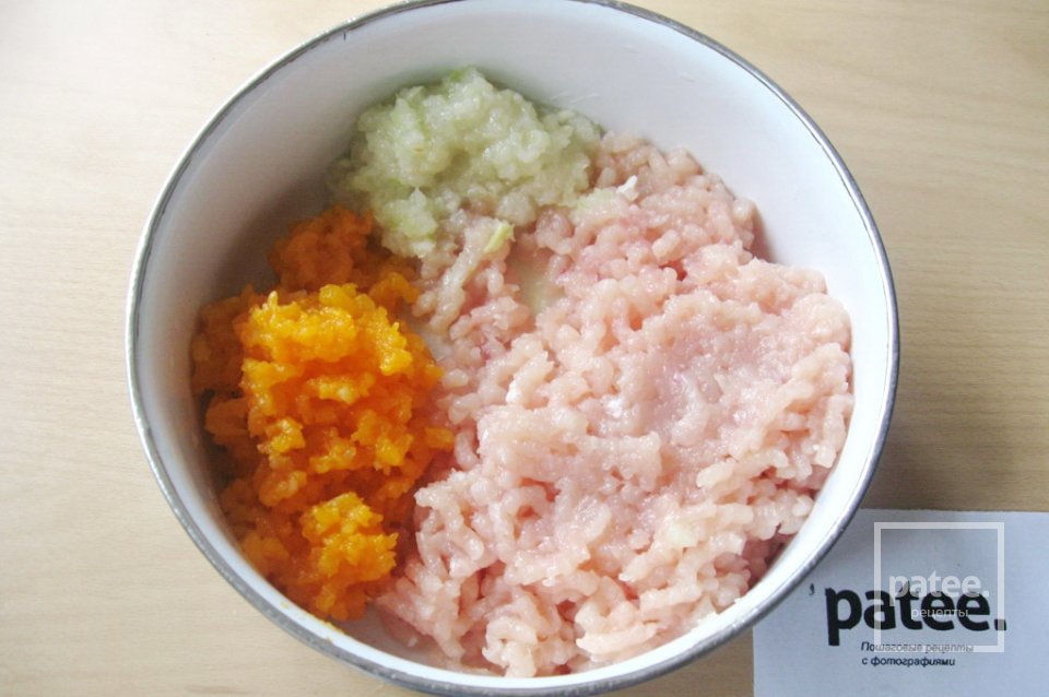 Куриные тефтели с тыквой - Шаг 4