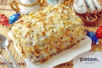 Шоколадный торт с заварным кремом