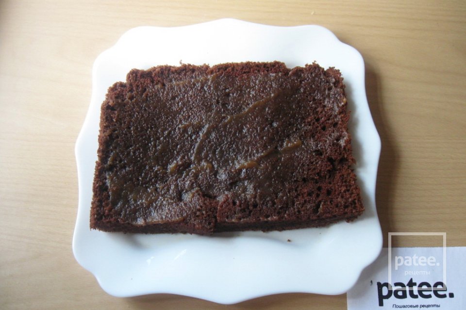 Шоколадный торт с заварным кремом - Шаг 18