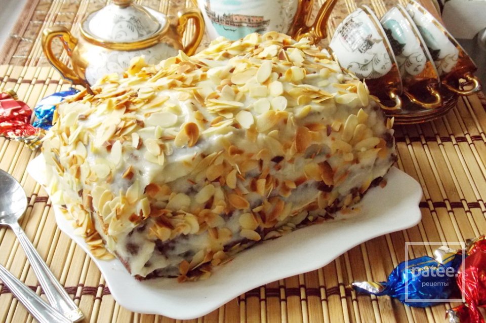 Шоколадный торт с заварным кремом - Шаг 22