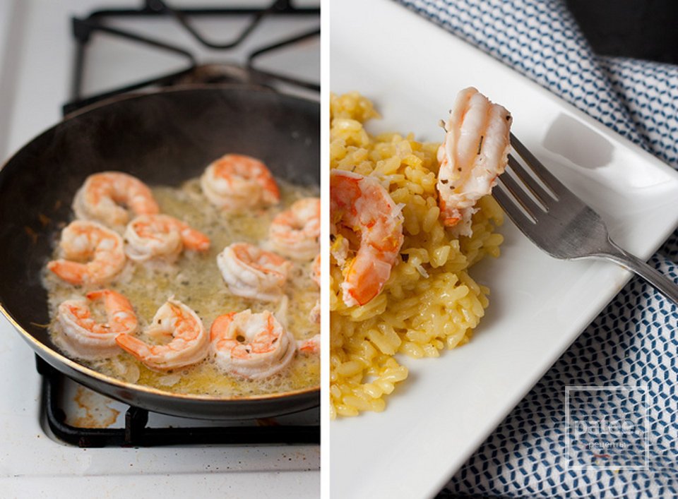 Креветки с ризотто - Шаг 17