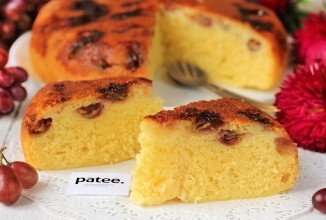 Манник с виноградом в мультиварке