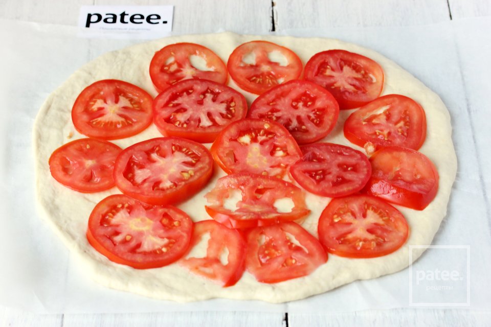 Пицца с анчоусами, маслинами и оливками - Шаг 10