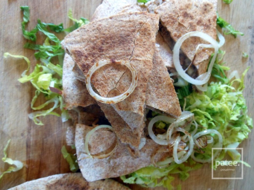 Кесадилья с говядиной и копченым сыром - Шаг 13