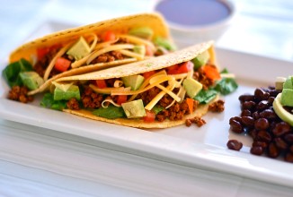 Тако с говядиной и специями