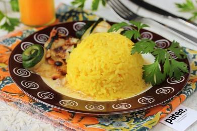 Рецепт Золотистый рис