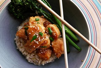 Курица в кунжутном соусе