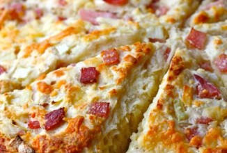 Сконы с сыром и ветчиной