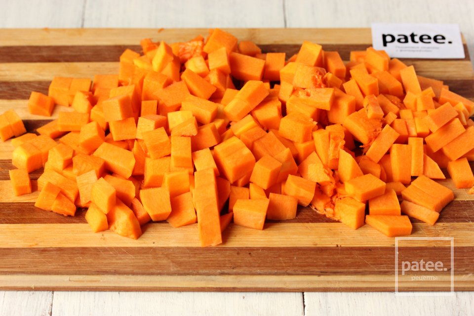 Тыквенная каша с рисом в мультиварке - Шаг 2