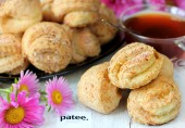 Творожное печенье с сахаром