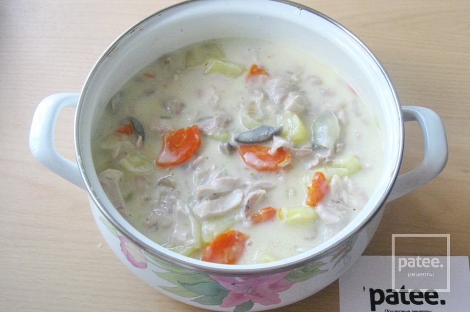 Бланкет из курицы с картофелем и грибами - Шаг 18