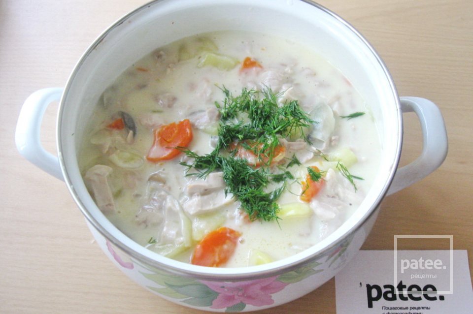 Бланкет из курицы с картофелем и грибами - Шаг 19