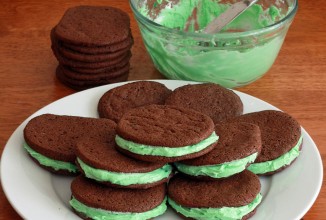 Печенье-сэндвичи с зефиром