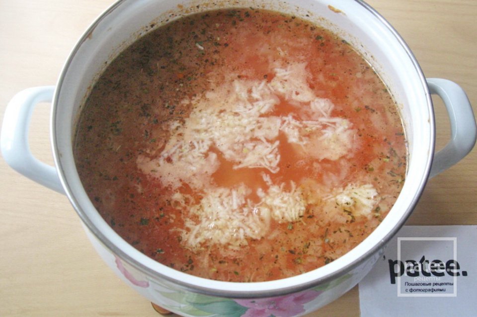Суп харчо из индейки - Шаг 13