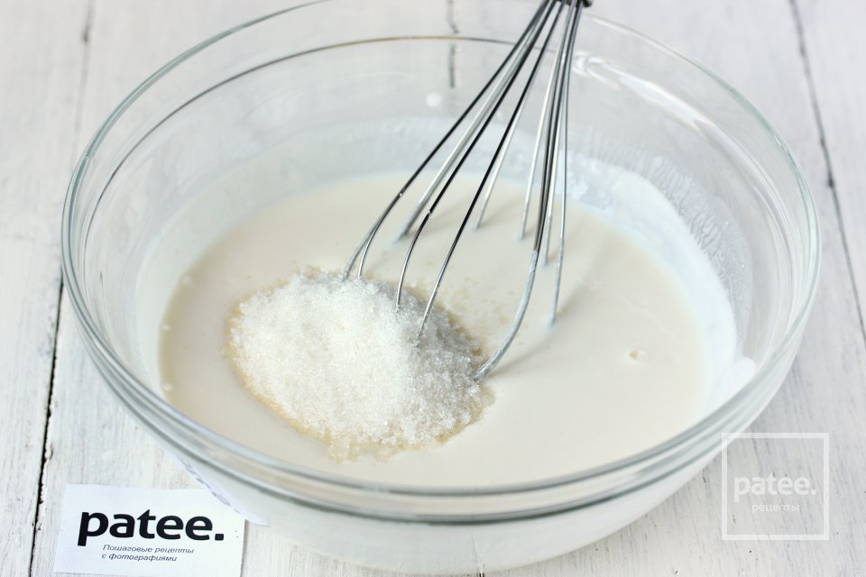 Овсяные оладьи с персиками - Шаг 3