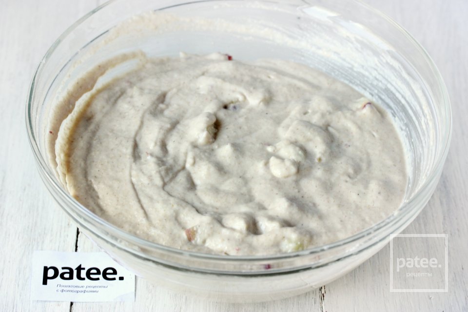 Овсяные оладьи с персиками - Шаг 10