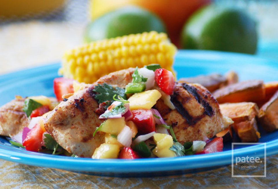 Жареные куриные грудки с сальсой - Шаг 13