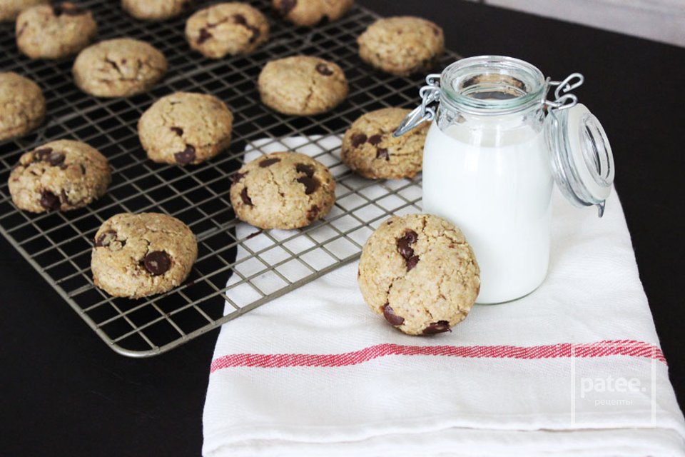 Овсяное печенье с шоколадом - Шаг 10