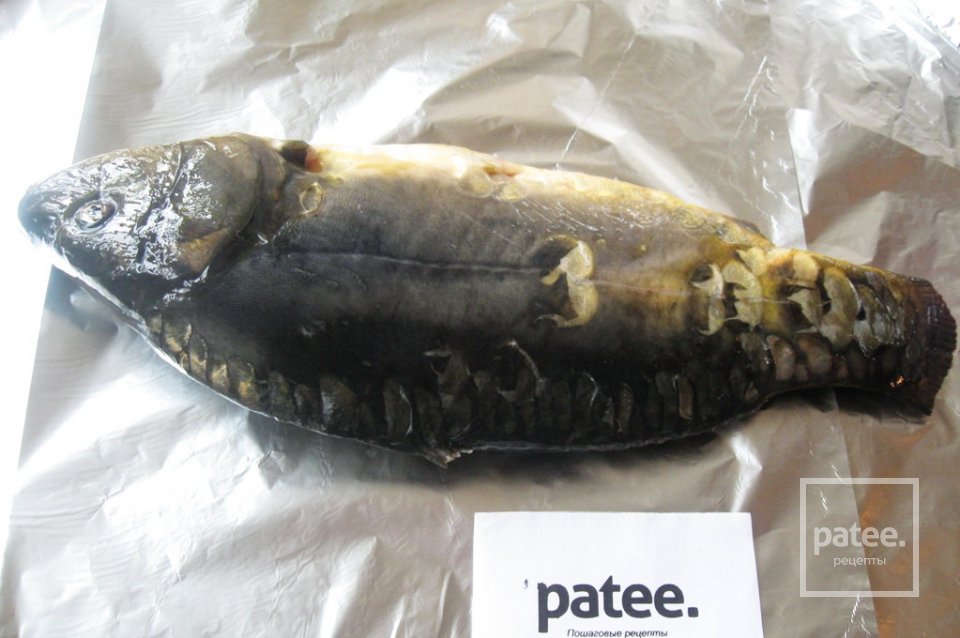 Карп, запеченный в фольге - Шаг 5