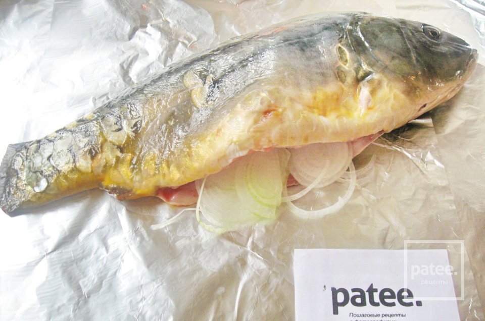 Карп, запеченный в фольге - Шаг 6